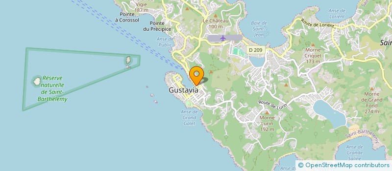 localisation de l'entreprise MADAME SHENNA MOHAMED à SAINT BARTHELEMY