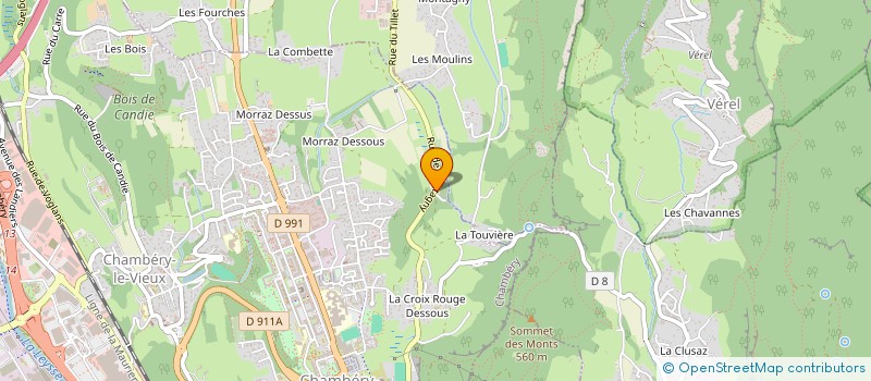 localisation de l'entreprise MADAME SHENNA TILLARD à CHAMBERY