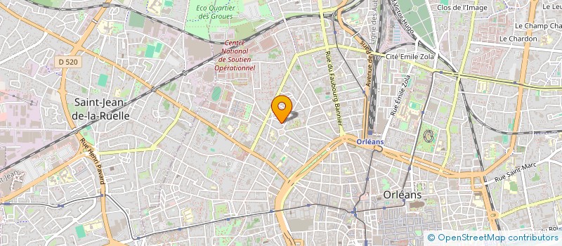 localisation de l'entreprise MADAME SHERAZ BENAMMOUR à ORLEANS
