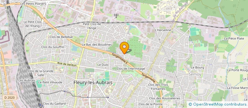 localisation de l'entreprise MADAME SHERAZAD KINA à FLEURY-LES-AUBRAIS