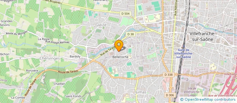 localisation de l'entreprise MADAME SHERAZAD SELLAM  VILLEFRANCHE-SUR-SAONE