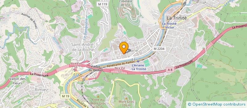 localisation de l'entreprise MADAME SHERAZADE LAMRI à NICE
