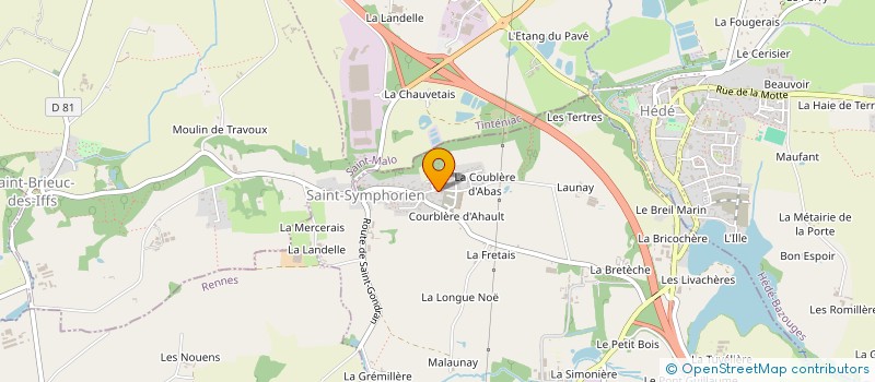 localisation de l'entreprise MADAME SHERIANE MEZRAI  SAINT-SYMPHORIEN