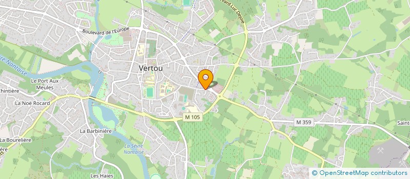 localisation de l'entreprise MADAME SHERINE ABOUELFATH  VERTOU