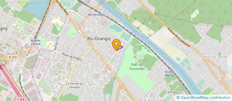 localisation de l'entreprise MADAME SHERINE KOTB  RIS-ORANGIS