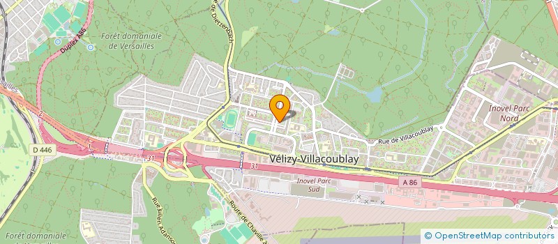 localisation de l'entreprise MADAME SHERINE SAVARINADANE à VELIZY-VILLACOUBLAY