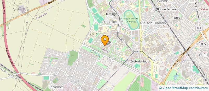 localisation de l'entreprise MADAME SHERLEY NOURISSON  REIMS