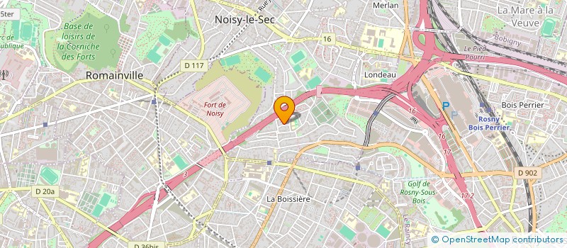 localisation de l'entreprise MADAME SHERLYN SAINT-FELIX à NOISY-LE-SEC