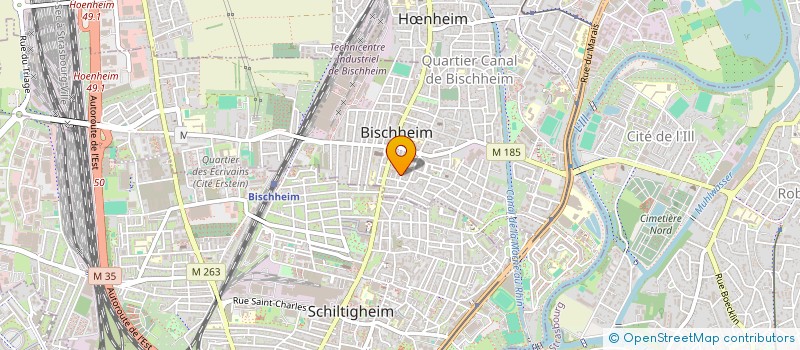localisation de l'entreprise MADAME SHERMIN KHADEM HOJATI à BISCHHEIM