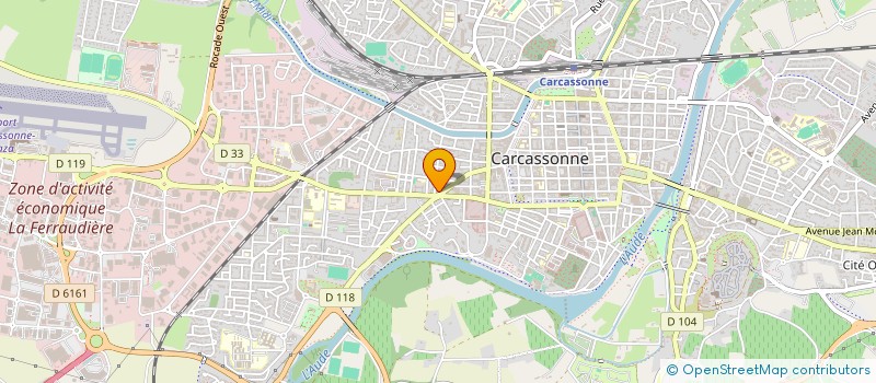 localisation de l'entreprise MADAME SHERRAZED KADDOUR à CARCASSONNE