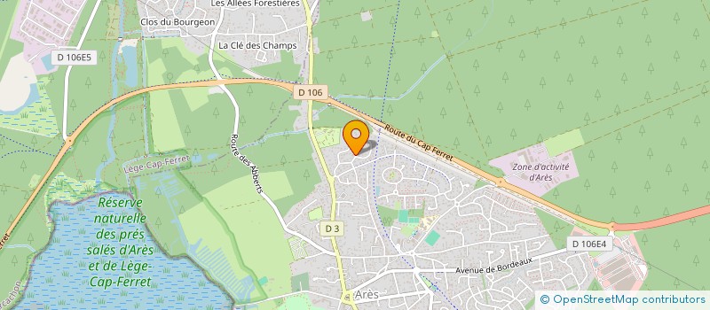 localisation de l'entreprise MADAME SHERRIE SCAMMELL  ARES