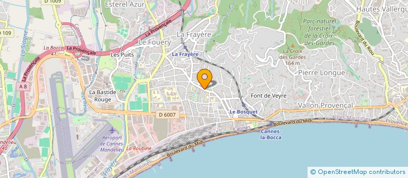 localisation de l'entreprise MADAME SHERRY LYNN RULE à CANNES