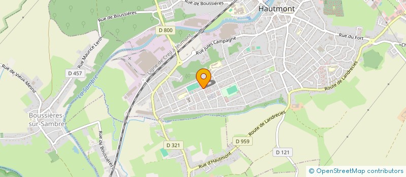 localisation de l'entreprise MADAME SHERYANE BOUTCHICHE  HAUTMONT