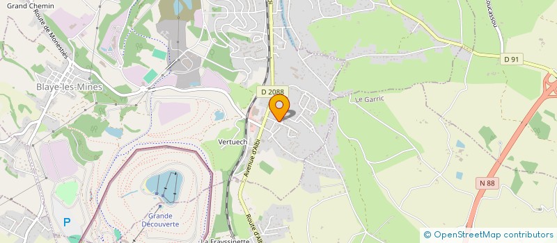 localisation de l'entreprise MADAME SHERYL DOTTE  BLAYE-LES-MINES