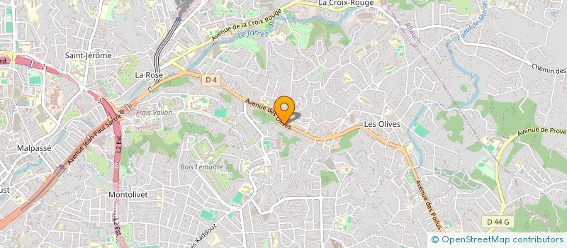 localisation de l'entreprise MADAME SHERYN ABDOU à MARSEILLE