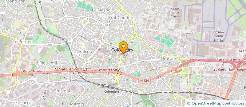 localisation de l'entreprise MADAME SHERYNE BENLEKEHAL à COLOMIERS