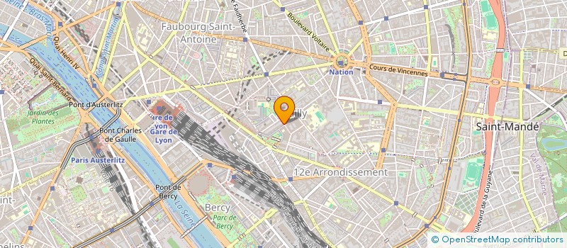 localisation de l'entreprise MADAME SHERYNE GROSSET  PARIS