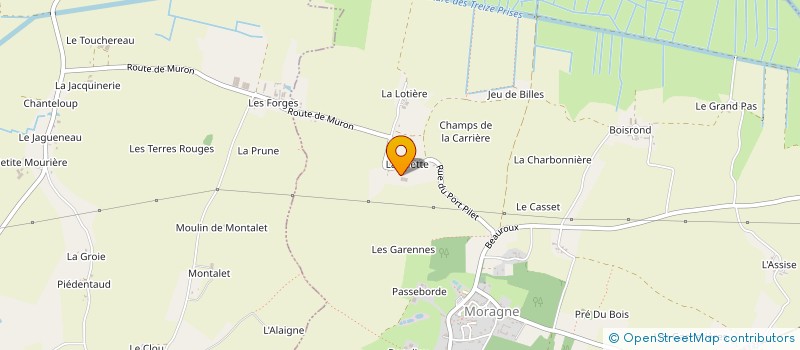 localisation de l'entreprise MADAME SHEYENNE PIERDON  MORAGNE