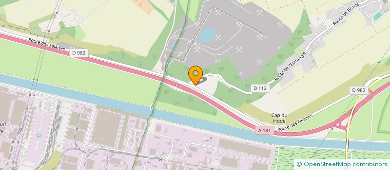 localisation de l'entreprise MADAME SHEYENNE POLLET  SAINT-VIGOR-D'YMONVILLE