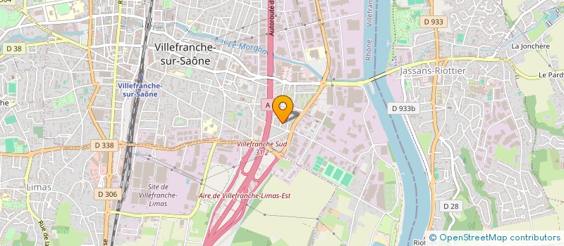 localisation de l'entreprise MADAME SHEYMA BENHAMOU  VILLEFRANCHE-SUR-SAONE