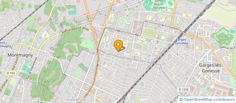 localisation de l'entreprise MADAME SHEYMA BIRGUL  SARCELLES