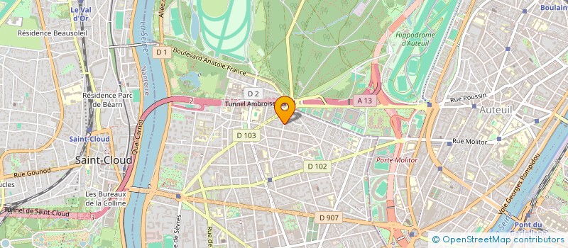 localisation de l'entreprise MADAME SHIHO ITO  BOULOGNE-BILLANCOURT