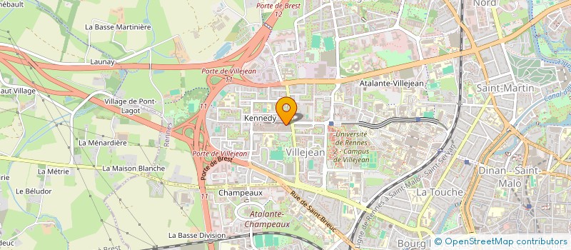 localisation de l'entreprise MADAME SHIJIA SUN à RENNES