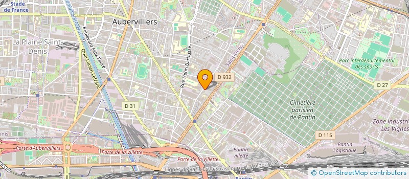 localisation de l'entreprise MADAME SHILA KHANOM  AUBERVILLIERS