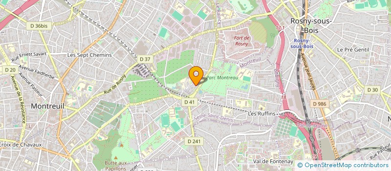 localisation de l'entreprise MADAME SHILPHI AKTER EP HOSSAIN à MONTREUIL