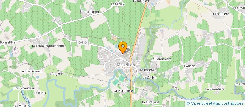 localisation de l'entreprise MADAME SHIMA BAHRAMI  MOUZILLON