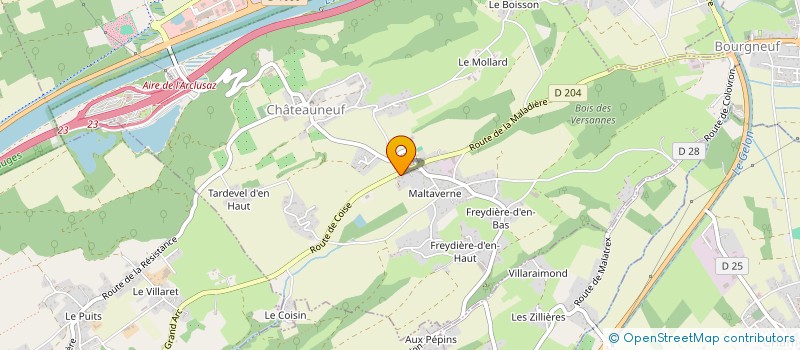 localisation de l'entreprise MADAME SHIORI NAGAOKA  CHATEAUNEUF