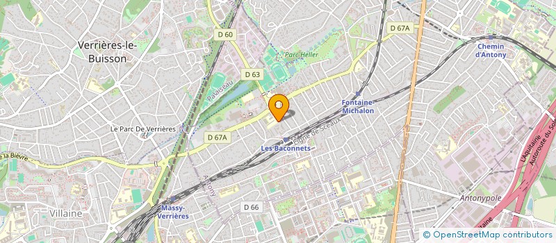 localisation de l'entreprise MADAME SHIRAZ MESSAOUDI à ANTONY