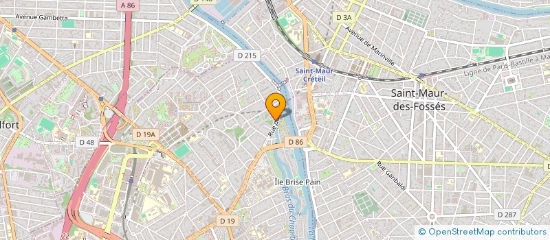 localisation de l'entreprise MADAME SHIREL BENCHETRITE à CRETEIL