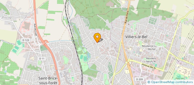 localisation de l'entreprise MADAME SHIREL BENSIMON à SARCELLES