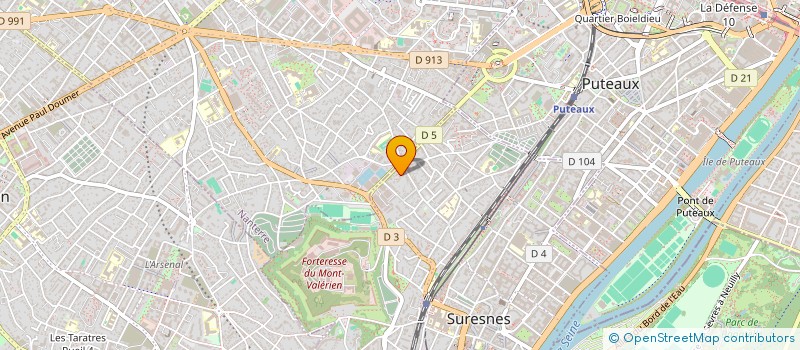 localisation de l'entreprise MADAME SHIREL ETOILE EL BAZ à SURESNES