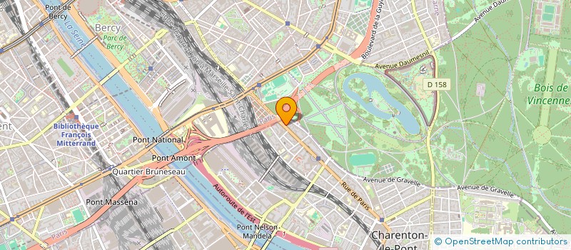 localisation de l'entreprise MADAME SHIREL FHIMA  CHARENTON-LE-PONT