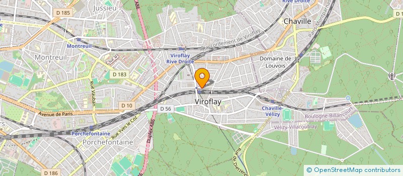 localisation de l'entreprise MADAME SHIREL GUETTA  VIROFLAY