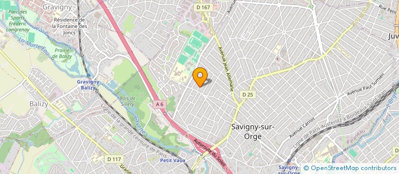 localisation de l'entreprise MADAME SHIREL MIMOUNI  SAVIGNY-SUR-ORGE