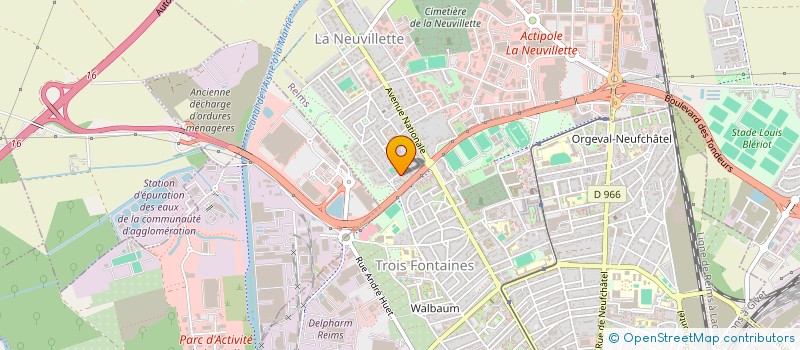 localisation de l'entreprise MADAME SHIRIN POURAZIZI  REIMS