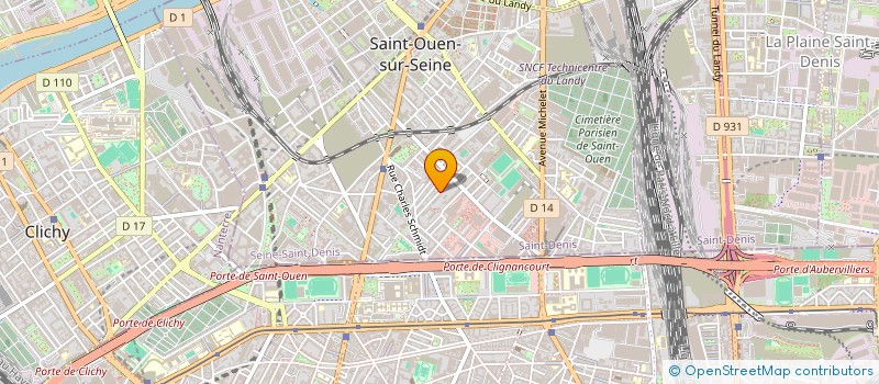 localisation de l'entreprise MADAME SHIRINBANU PATEL à SAINT-OUEN-SUR-SEINE