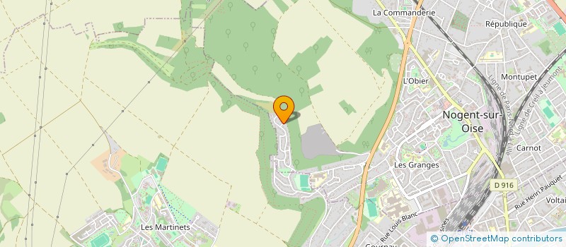 localisation de l'entreprise MADAME SHIRINE HERAIZ  NOGENT-SUR-OISE