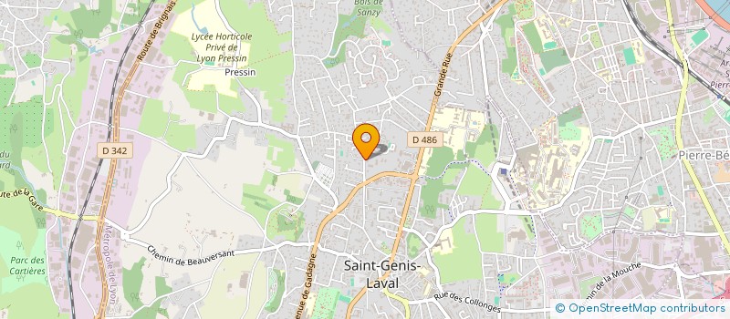 localisation de l'entreprise MADAME SHIRINE TACHTIOUI à SAINT-GENIS-LAVAL