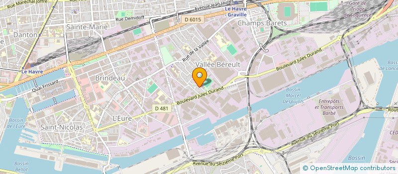 localisation de l'entreprise MADAME SHIRLEY BOULAIS à LE HAVRE