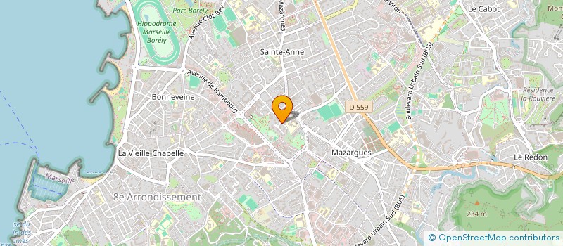 localisation de l'entreprise MADAME SHIRLEY CIFFREDO à MARSEILLE
