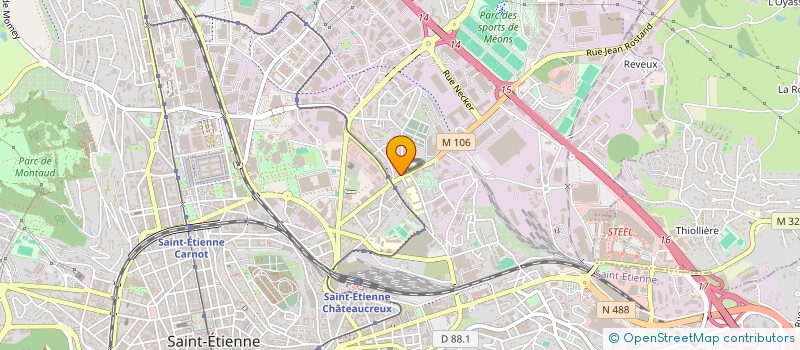 localisation de l'entreprise MADAME SHIRLEY COLLADO  SAINT-ETIENNE