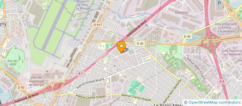 localisation de l'entreprise MADAME SHIRLEY CORAN à LE BLANC-MESNIL