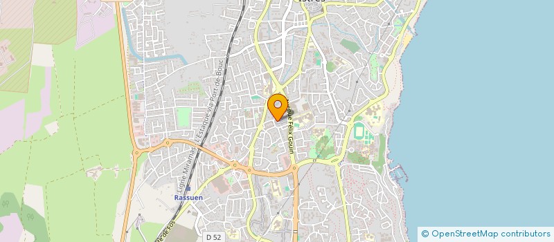 localisation de l'entreprise MADAME SHIRLEY LE DIEU  ISTRES