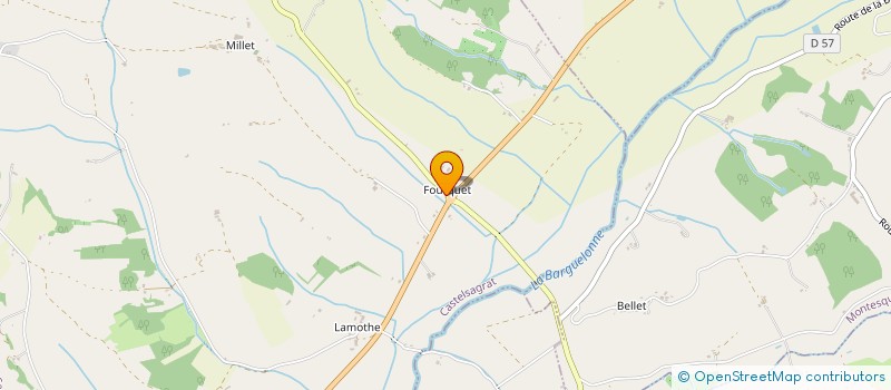 localisation de l'entreprise MADAME SHIRLEY MICHORIUS  CASTELSAGRAT