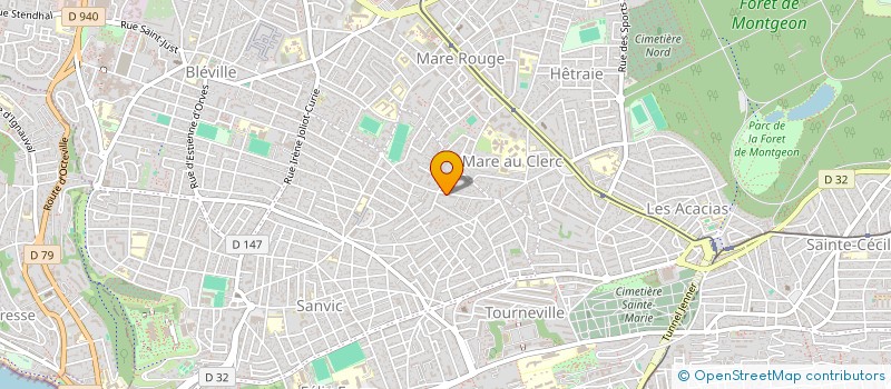 localisation de l'entreprise MADAME SHIRLEY MONTAGNAC  LE HAVRE