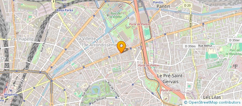 localisation de l'entreprise MADAME SHIRLEY NIDDAM  PARIS